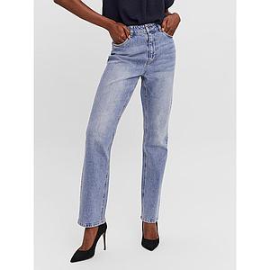 Jeans droit taille haute  Drew  light blue