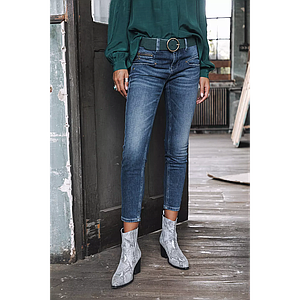 Jeans Alexa taille haute, court, philadelphia