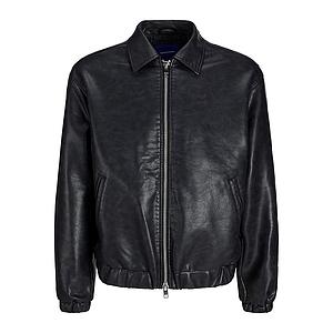 Bomber Tyson en simili Black 