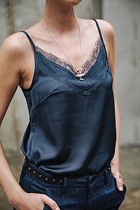 Top Thylia Lace Fabrio Mix Eclipse