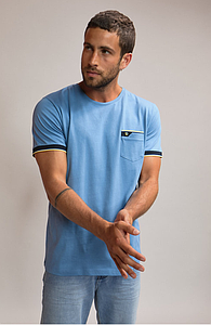 T-shirt Tabana indigo