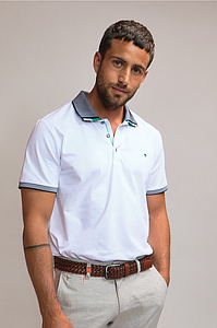 Polo Gasket blanc