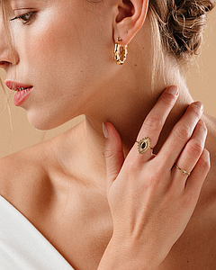 Bague malina or