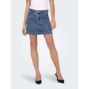 Jupe en jeans Mariana taille haute