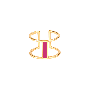 Bague Lune Rose Cabaret