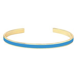 Bracelet Bangle Bleu myosotis