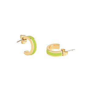 Boucles d'oreilles mini créole Bangle Green Flash
