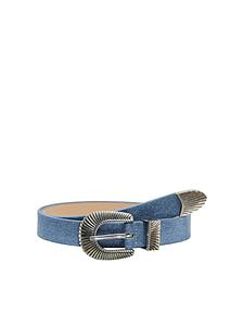 Ceinture Camilla Black et Light Blue