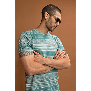 T-shirt Tulsin vert d'eau