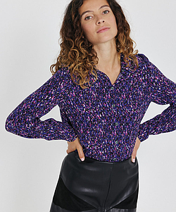 Chemise Lilas purple