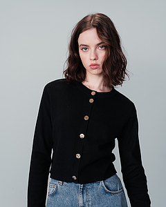 Cardigan Nabel noir