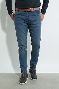 Jeans Jeflector tapered bleu -clair