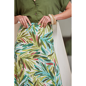 Jupe longue viscose Chrystal lyrata