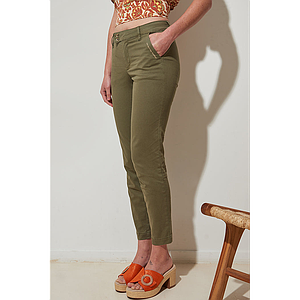 Pantalon Naomie kaki