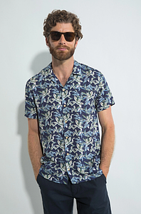 Chemise Lana manche courte Marine