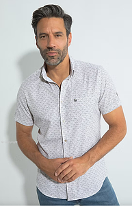 Chemise Likita manche courte beige