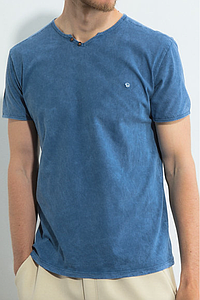 T-shirt Teoda indigo