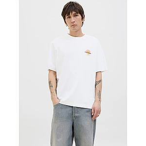 T-shirt Calma Front, bright white
