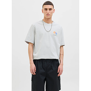 T-shirt Calma Front, Gray dawn